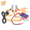 Combo of 12V to 5V DC Converter with Dual USB Output | Alligator Clip | Charging Cable | for Car, Bike, Truck